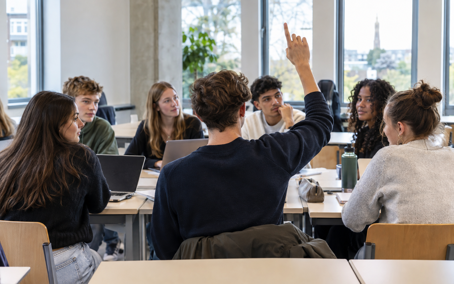 Gastles in een moderne Nederlandse klas